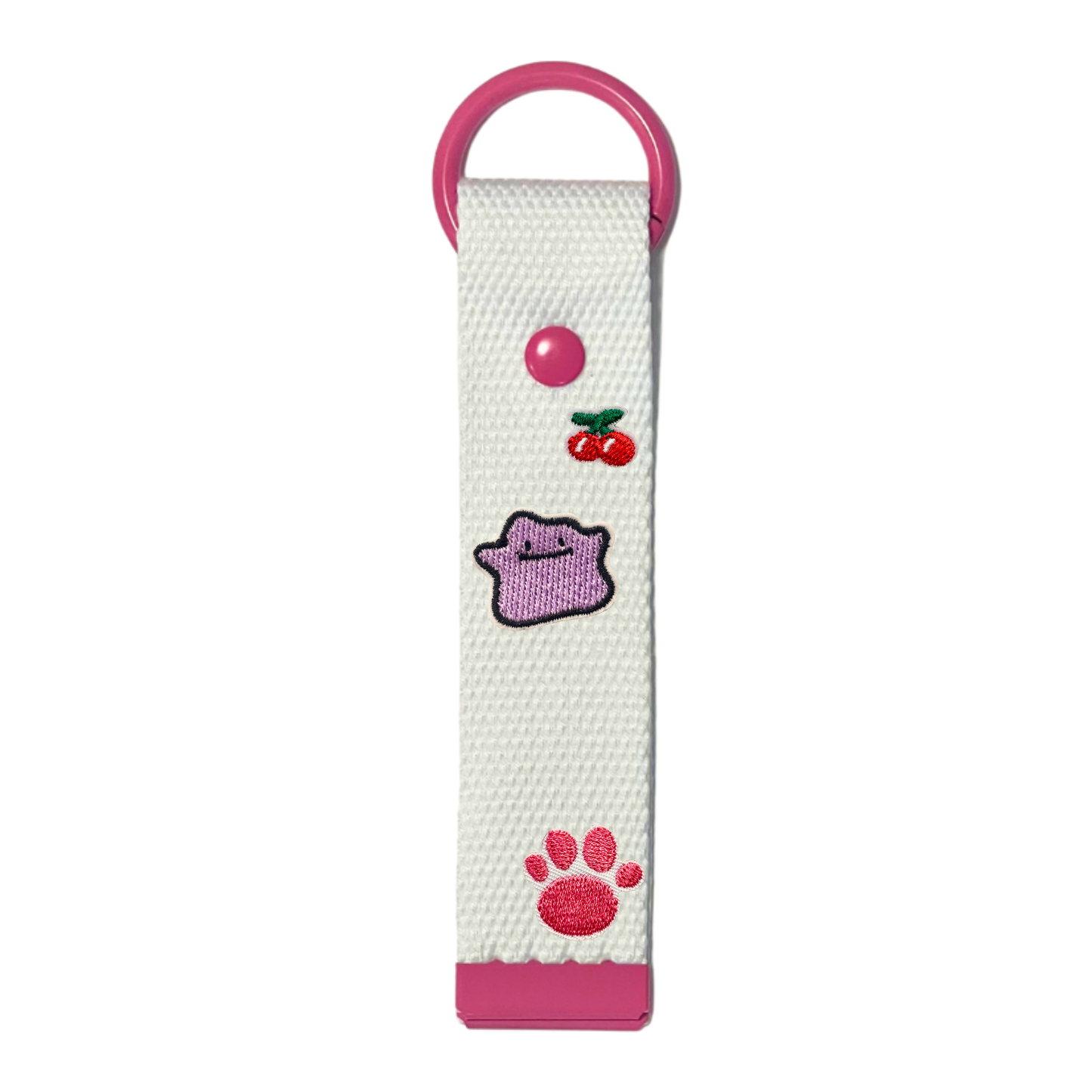 Short White Strap Keychain (6 variants)