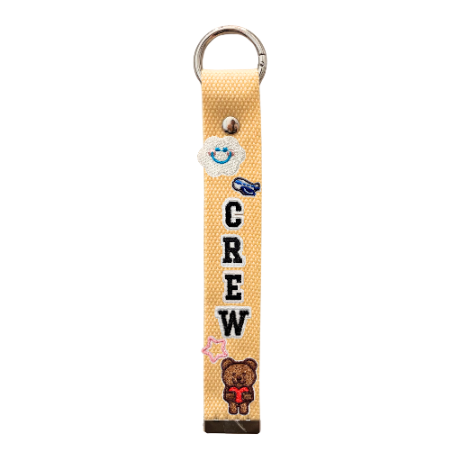 Long Multi Color Strap Keychain (10 variants)