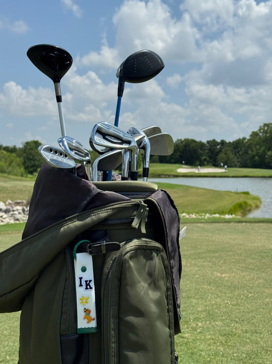 Golf bag tag