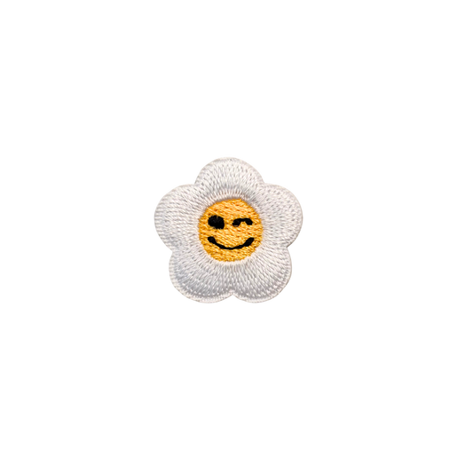 White Smiley Flower