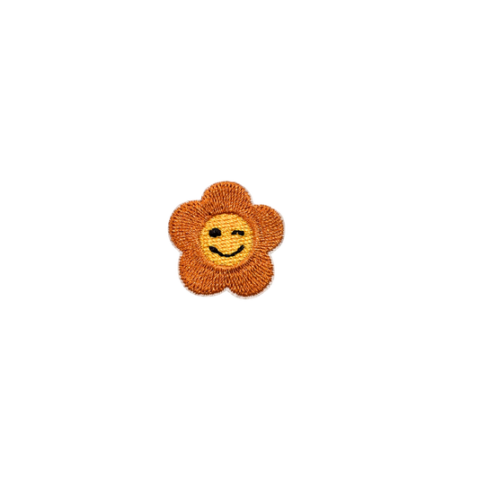 Orange Smiley Flower