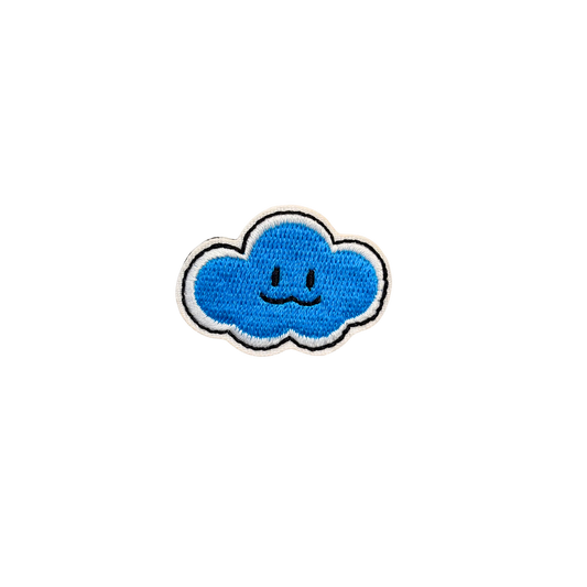 Blue Smiley Cloud