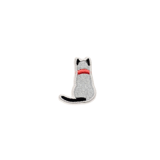 White Cat Sitting