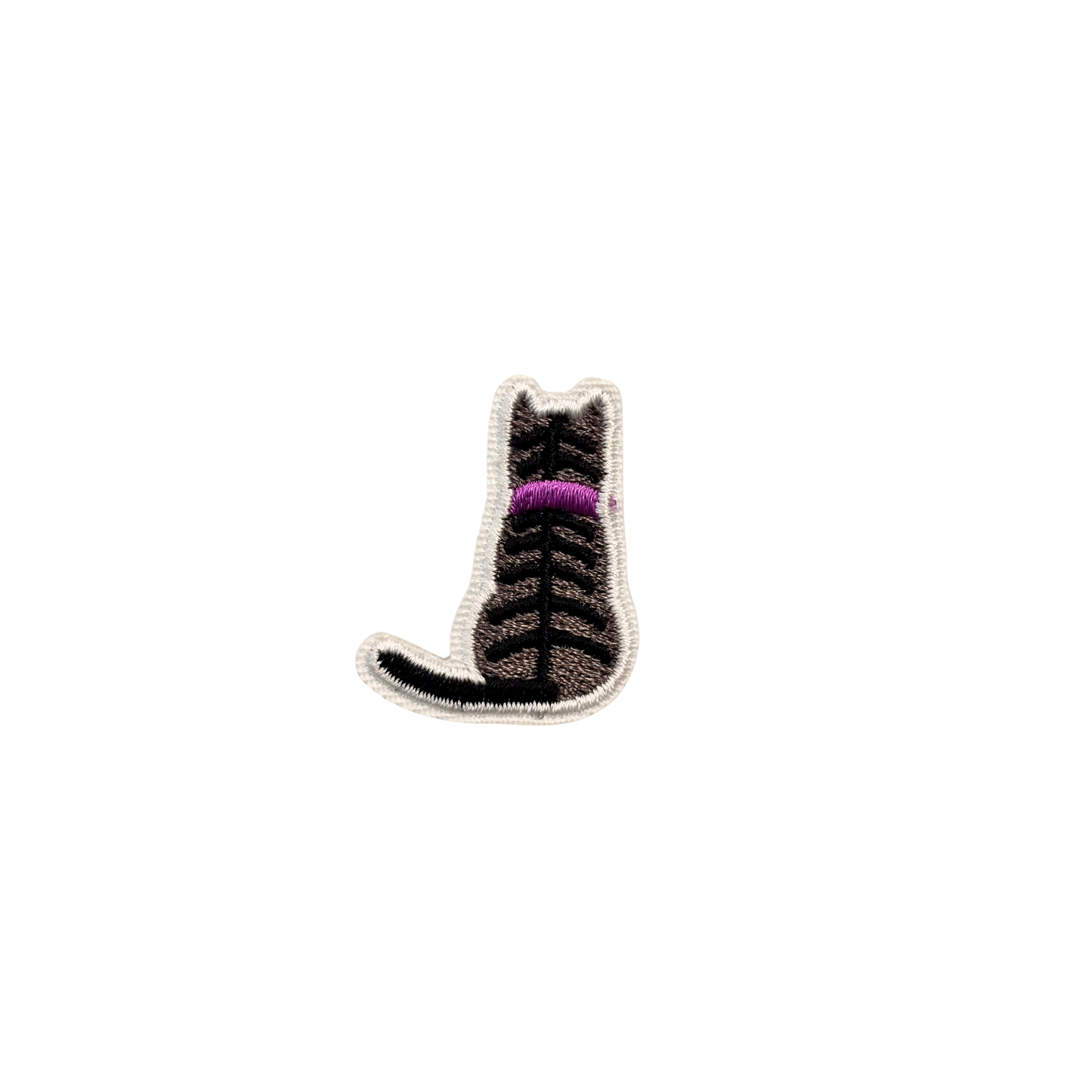 Gray Cat Sitting