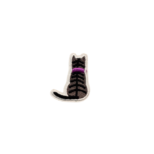 Gray Cat Sitting